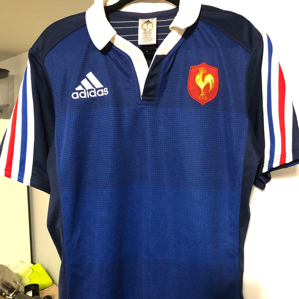 Adidas French Classic Rugby Jersey 2013